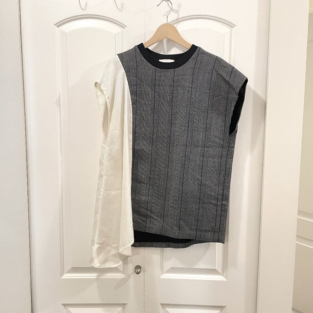 3.1 Phillip Lim mixed media shirt, size 10